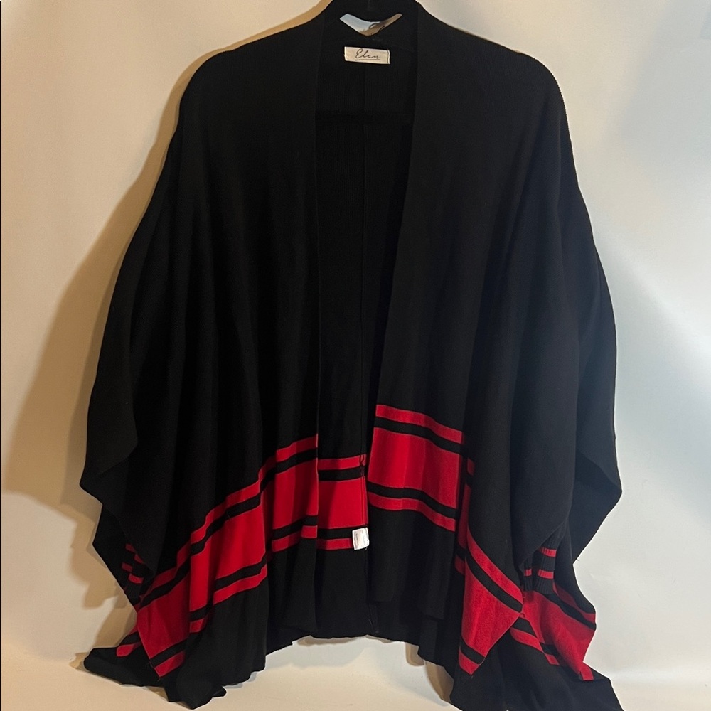 Black and Red Striped Shaw